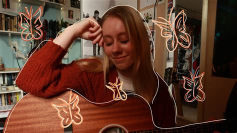 happiness is a butterfly by Lana Del Rey //cover 🦋 - YouTube