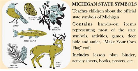 Michigan State Symbols — North Berrien Historical Museum