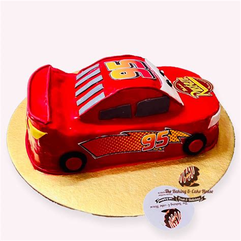 Red Car Theme Cake for kid – The Baking & Cake House