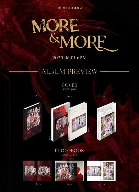 JYP Twice - More & More (9th Mini Album) Album+Extra P...B088FDVFPT | Encarguelo.com