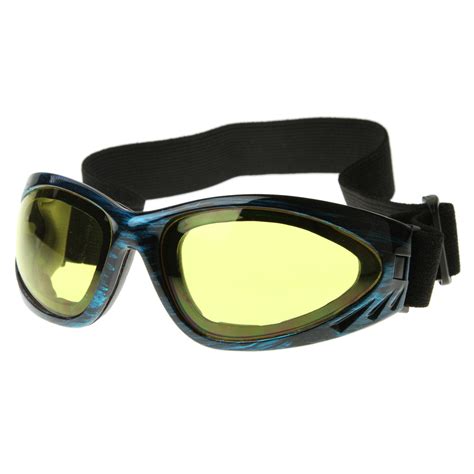 Action Sports Protective Goggles With Adjustable Strap - zeroUV