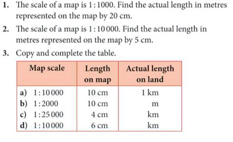 KS4. Number. Map Scales and Ratio – Maths with David