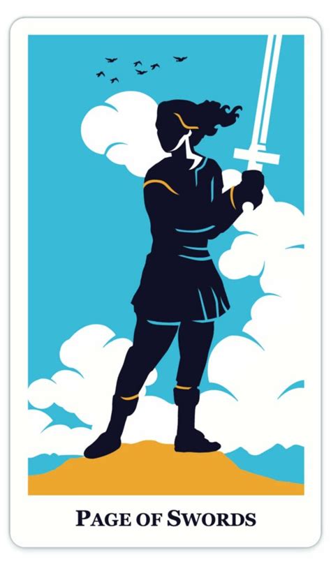 The Page of Swords Tarot Card Meaning Upright and Reversed