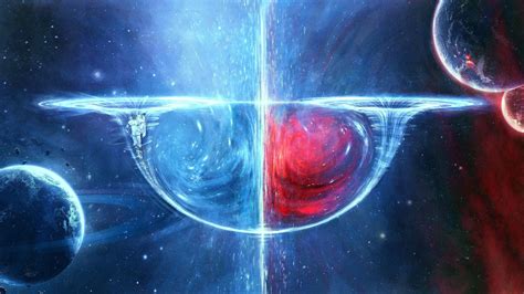 Landscape Portrait - Black Hole Wormhole Space (#1092161) - HD Wallpaper & Backgrounds Download