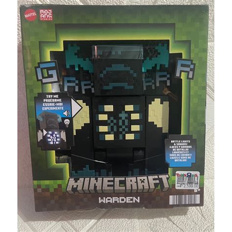 Minecraft Warden Deluxe Action Figure [Lights & Sounds] | Shopee Philippines