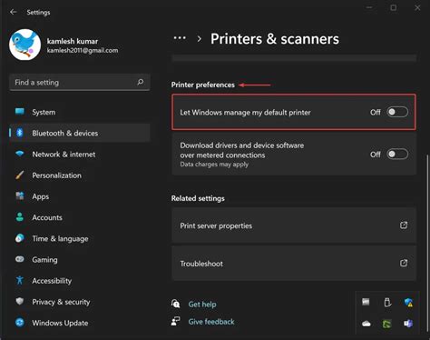 Windows 11 Printer Settings