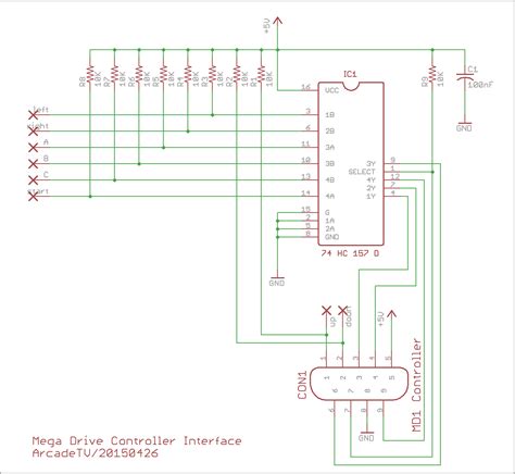 Sega Genesis Controller To Jamma | Arcade-Projects Forums