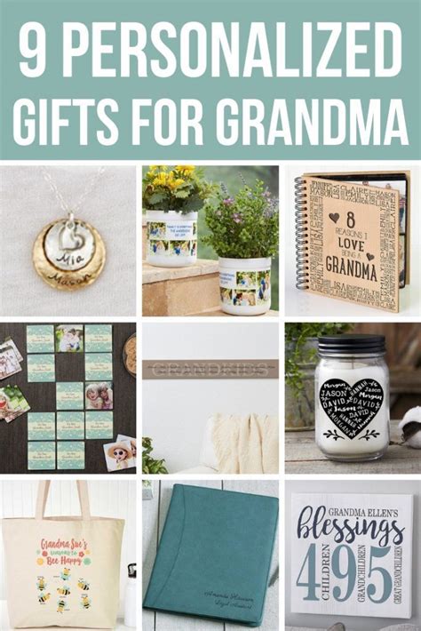 9 Personalized Gifts For Grandma | Grandma gifts, Sentimental gifts ...