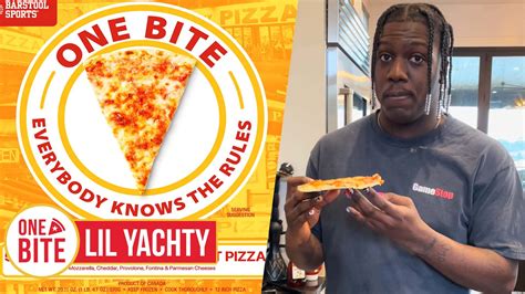 Lil Yachty's Frozen Pizza Review - One Bite Pizza | Barstool Sports