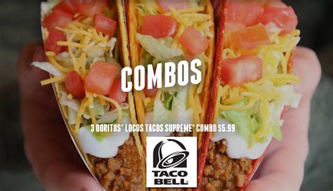 3 Doritos Locos Tacos Supreme Combo