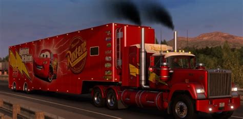 ATS Pixar’s Mack Tuck and Trailer Skin - ATS Mod | American Truck ...