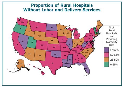 Under Half of Rural Hospitals Offer Labor and Delivery Services