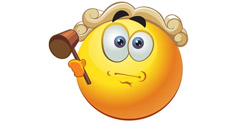 Judge Smiley Smiley Emoji, Das Emoji, Emoji Pin, Cute Emoji, Funny ...