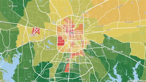 The Safest and Most Dangerous Places in Tyler, TX: Crime Maps and Statistics | CrimeGrade.org