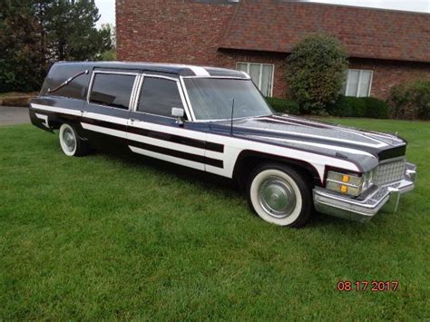 new tires 1974 Cadillac Fleetwood hearse for sale