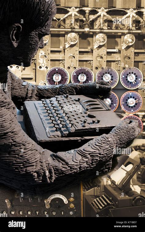 Enigma machine turing bletchley park hi-res stock photography and ...