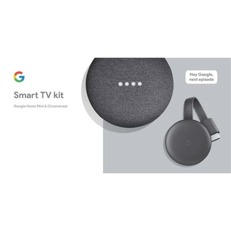 Google Smart TV Kit: Google Home Mini and Chromecast, Walmart Exclusive ...