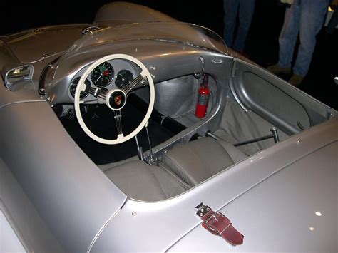 1955 Porsche 550 Spyder interior - Convertible - Wikipedia | Porsche ...