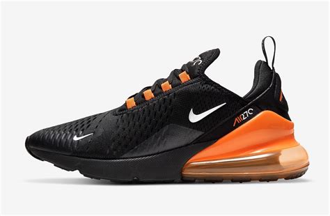 Nike Air Max 270 Black Orange DC1938-001 Release Date - SBD