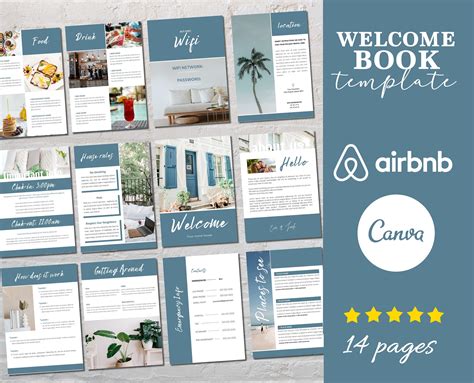 Airbnb Welcome Book Template Word