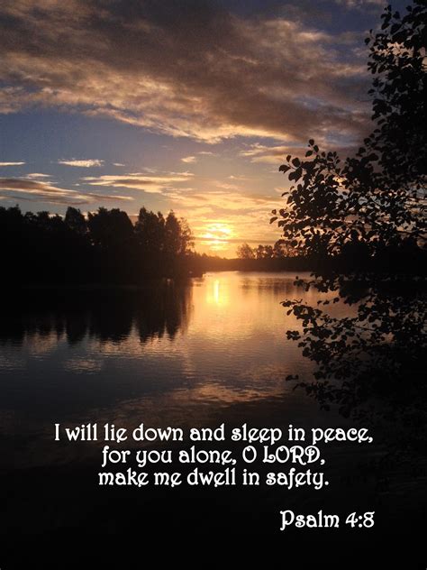 Thoughts from Another Home ©: Refreshing Peace: A Psalm 4 Devotional