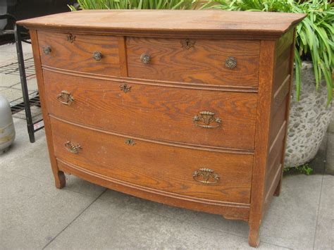 UHURU FURNITURE & COLLECTIBLES: SOLD - Antique Oak Dresser - $125