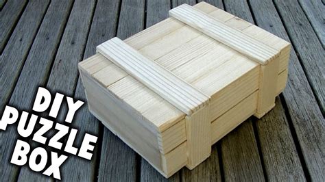 DIY Puzzle Box - Can You Open It??