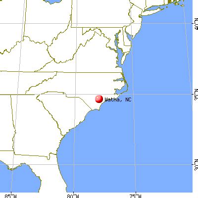 Watha, North Carolina (NC 28478) profile: population, maps, real estate, averages, homes ...