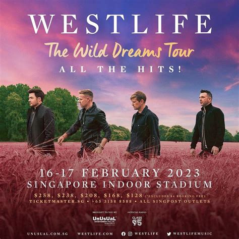 Westlife Concert In Singapore In February 2023