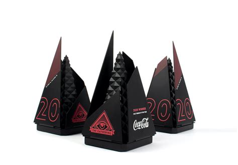 cult awards 3d printed trophies — andrew watson design