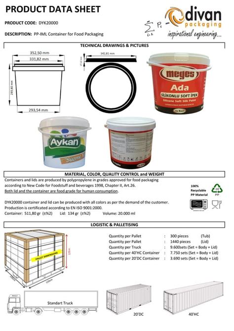 5 Gallon Bucket Dimensions