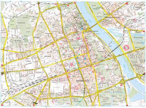 Large Warsaw Maps for Free Download and Print | High-Resolution and Detailed Maps