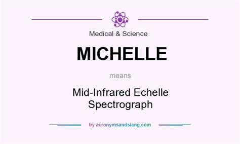 What does MICHELLE mean? - Definition of MICHELLE - MICHELLE stands for Mid-Infrared Echelle ...