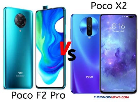 Poco F2 Pro vs Poco X2 | Compare Poco F2 Pro vs X2 Price ...