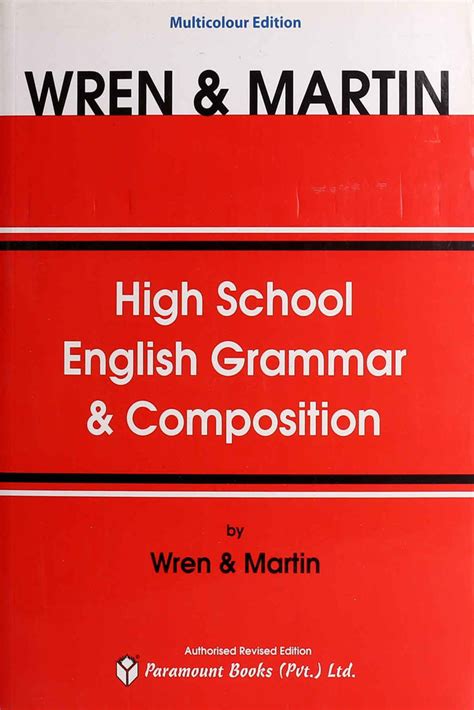 Wren & Martin High School English Grammar & Composition – Iftikhar Book ...