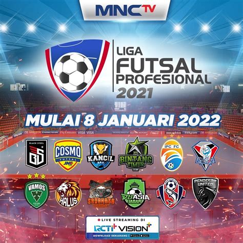 Liga Futsal Profesional 2021: Dimulai 8 Januari 2022, 18 Klub Siap Bersaing Perebutkan Gelar ...