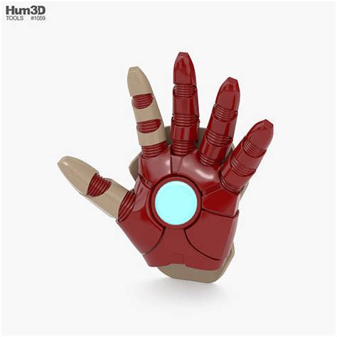 Iron Man Glove 3D model | CGTrader