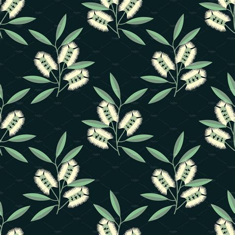 Cajeput flowers by elyomys on @creativemarket Print Design Pattern, Cute Pattern, Print Patterns ...