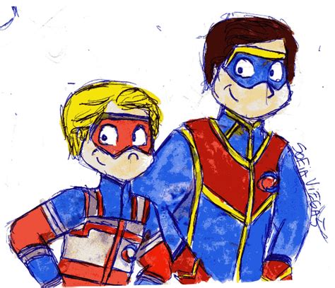 Kid Danger & Capitán Man de Henry Danger | Capitan man, Dibujos, Henry danger