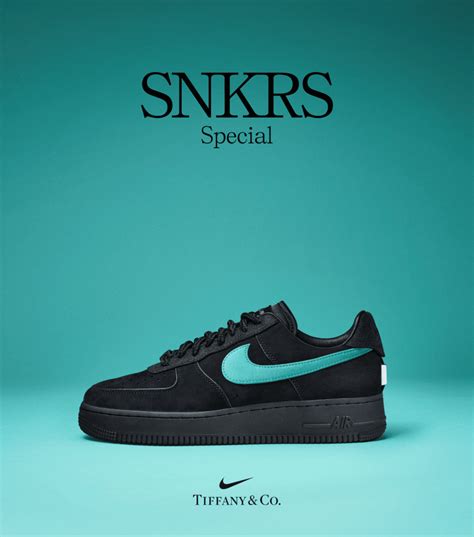 SNKRS Special: Air Force 1 x Tiffany & Co.. Nike SNKRS