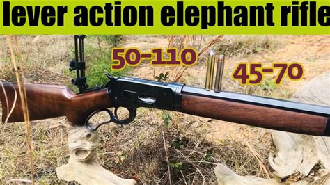 The lever action elephant rifle, and how it come to me - YouTube