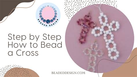 Step by Step How to Bead a Cross - Beaded Design