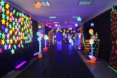 Neon theme school dance | School dance decorations, School dance ideas ...