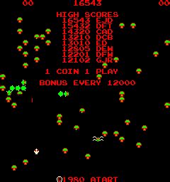 Centipede | Atari | 1980 | Play Game Online for FREE | Arcader.com