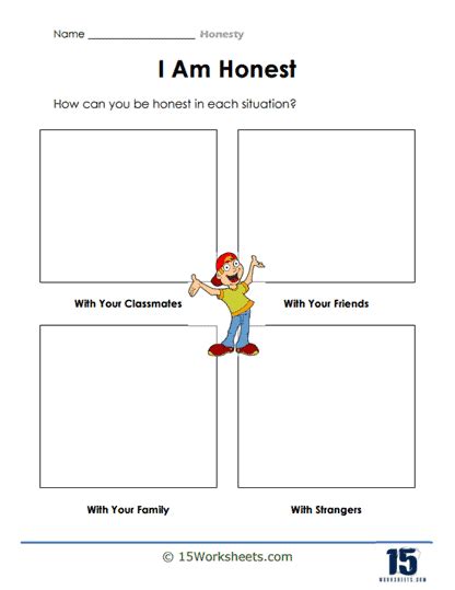 Honesty Worksheets - 15 Worksheets.com