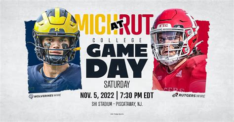 Michigan vs. Rutgers: Stream, injury report, broadcast info for Saturday