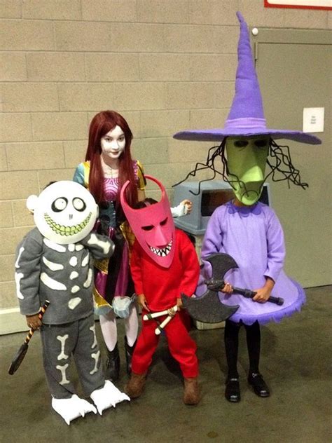 Lock, Shock, and Barrel Cosplay | Nightmare before christmas costume, Family halloween costumes ...