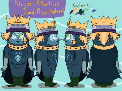 Spongebob: Lord Royal Highness Reference Sheet by artsymongoose on ...