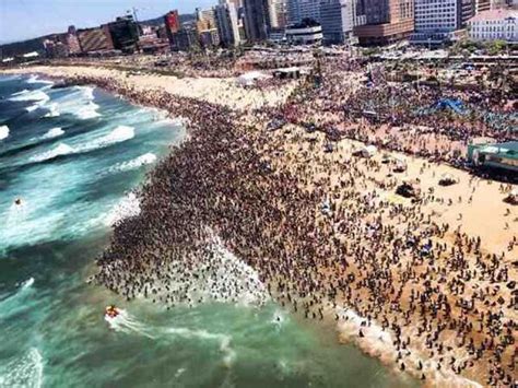 Thousands flock to Durban beaches over Christmas