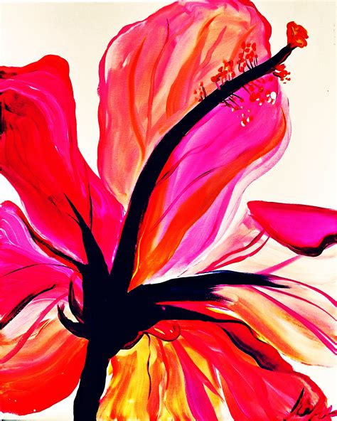 Hibiscus 🌸 | Painting, Abstract artwork, Art